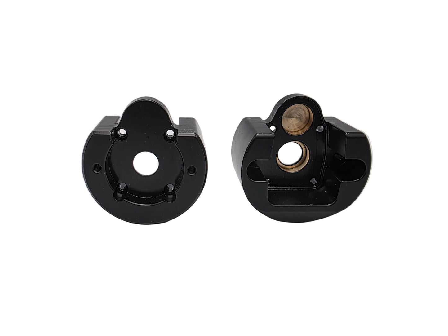 Exo Brass Portal Axle Covers