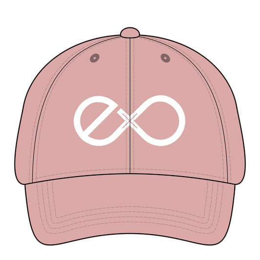 Exo White Logo Women's Embroidered Pigment Dyed Cap