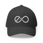 Exo white Centered Logo Embroidered Hat