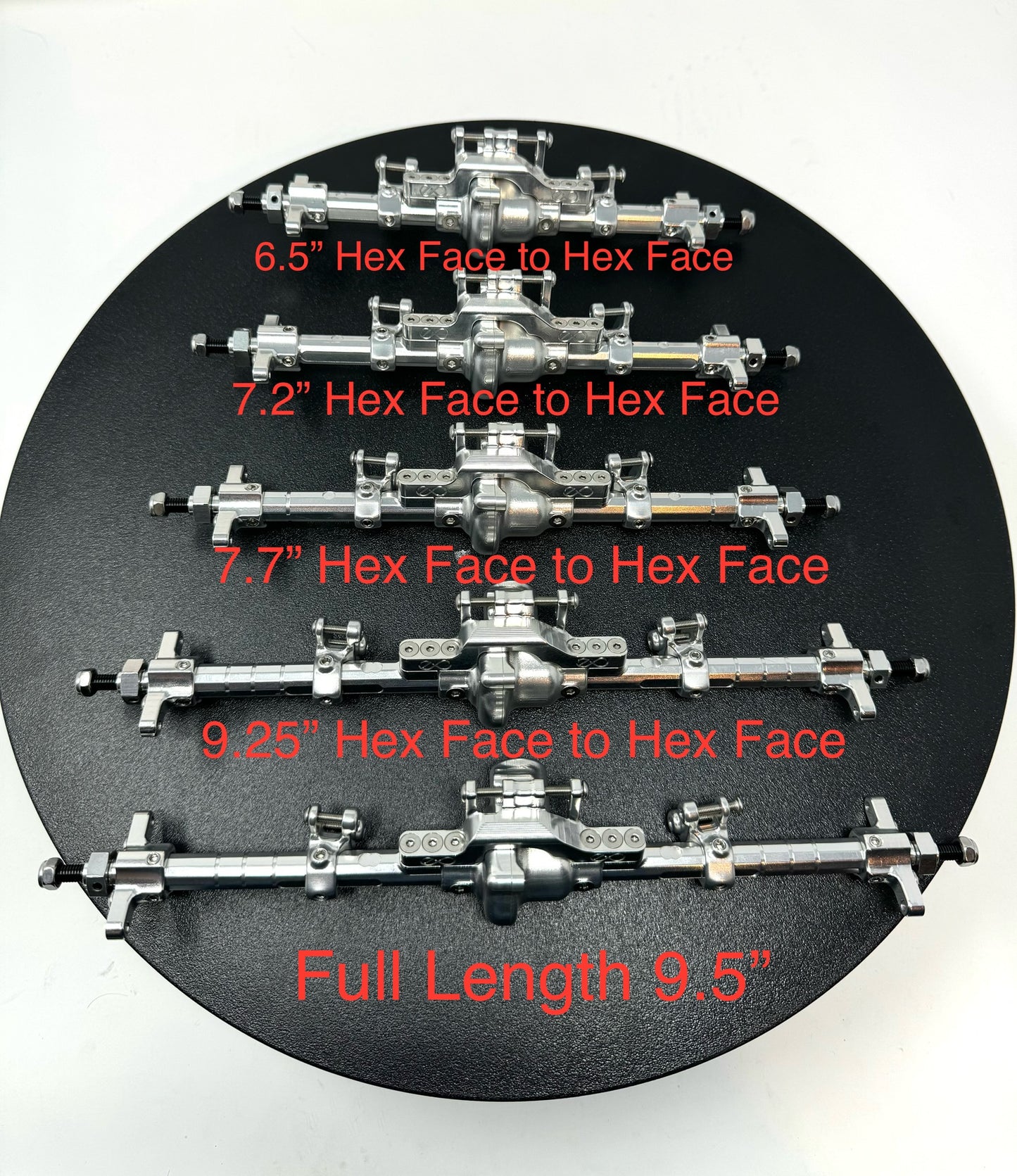 Modular Rear Straight Axle