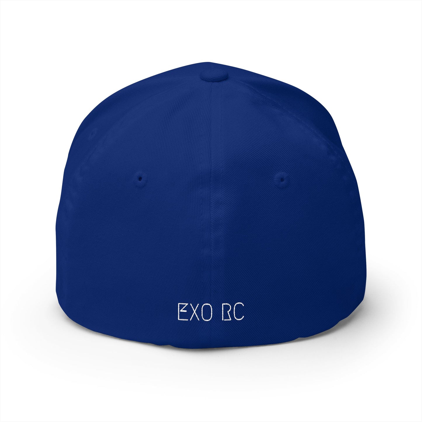 Exo white Centered Logo Embroidered Hat