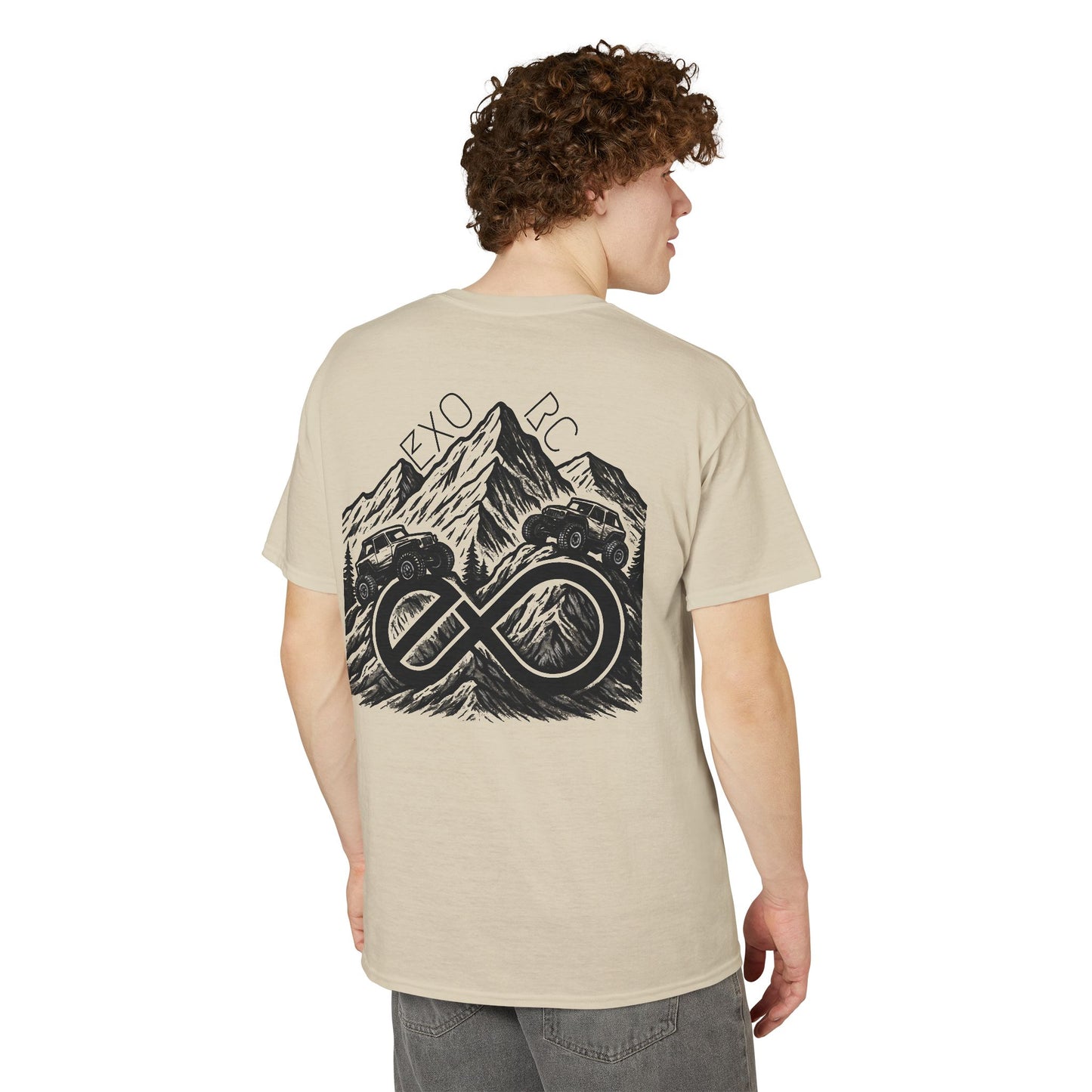 Exo Mountain Scene 50/50 Blend T Shirt