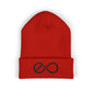 Exo Black Logo Embroidered Classic Beanie
