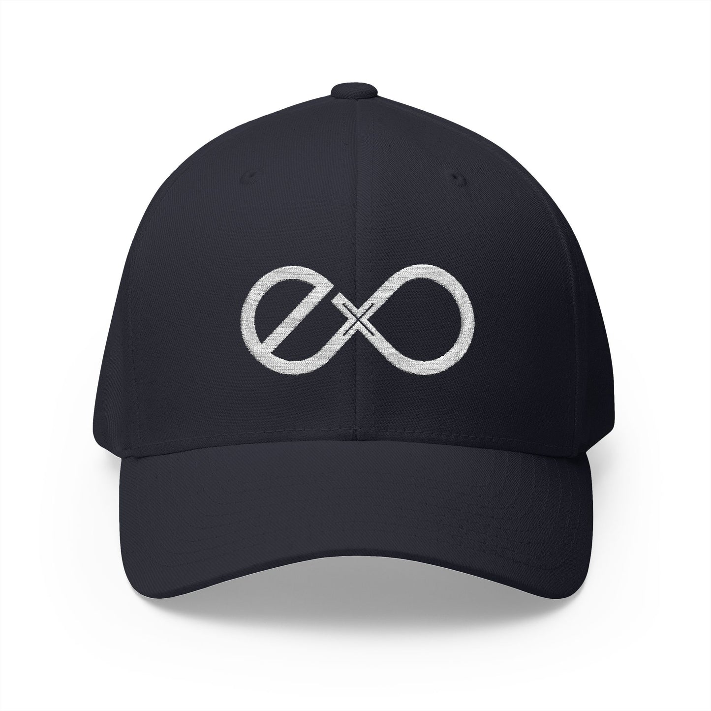 Exo white Centered Logo Embroidered Hat