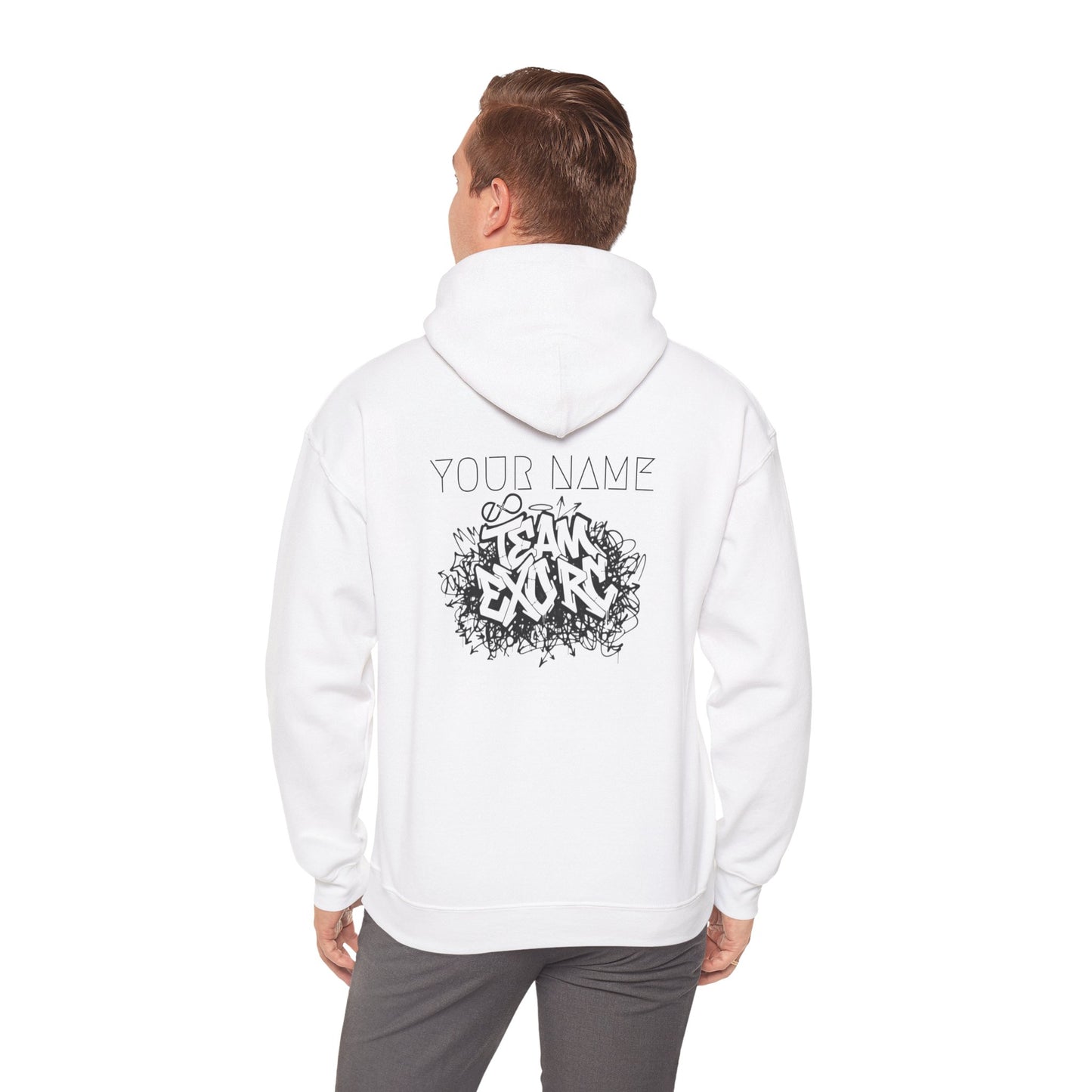 Exo Graffiti   Unisex 50/50 Heavy Blend Hoodie TEAM DRIVER ONLY READ DESCRIPTION
