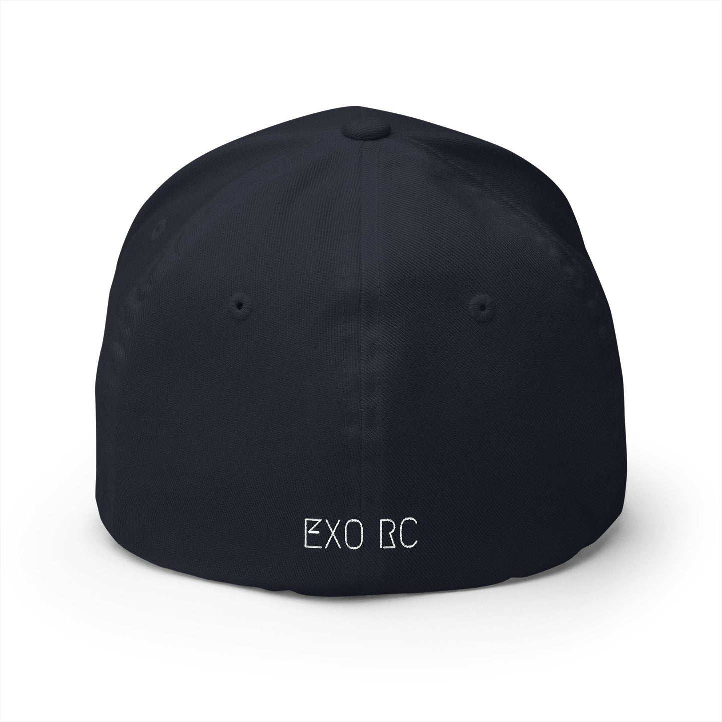 Exo white Centered Logo Embroidered Hat