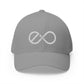 Exo white Centered Logo Embroidered Hat