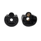 Exo Brass Portal Axle Covers