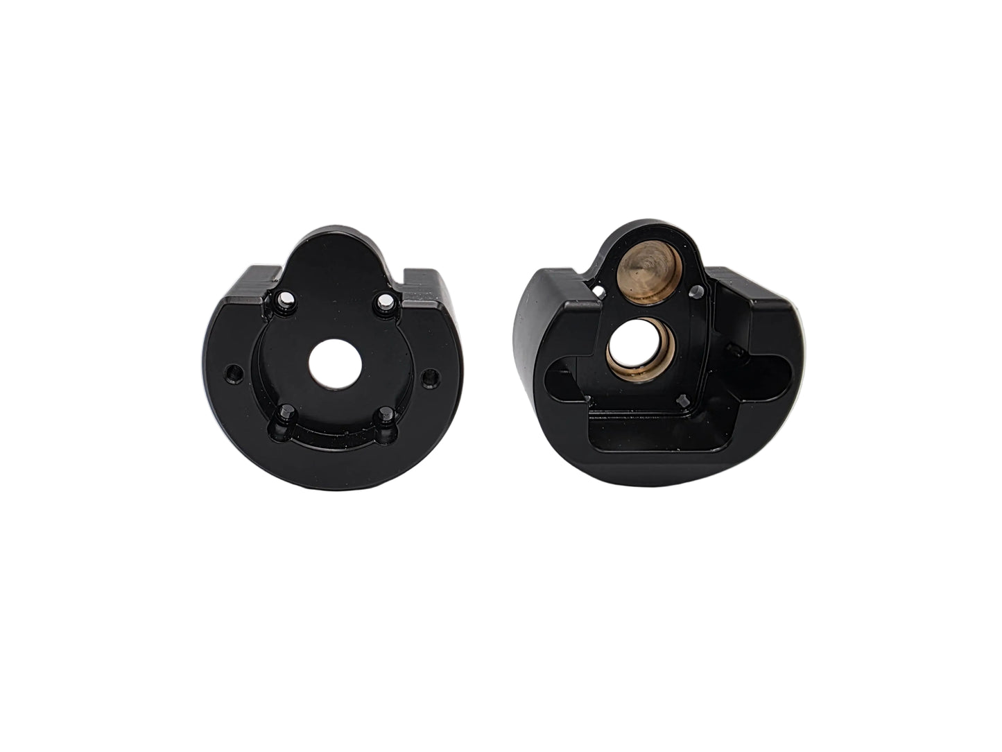 Exo Brass Portal Axle Covers
